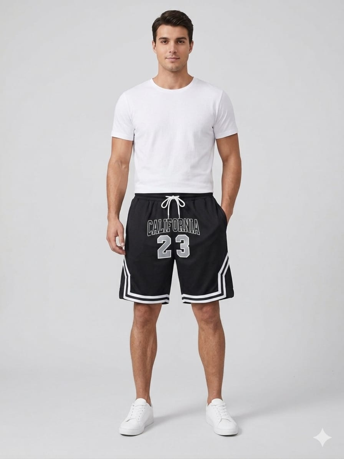 מכנס ספורט S-XXL גבר (שחור)