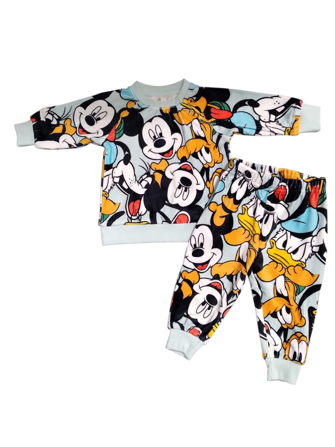 חליפה קטיפה DELTA תינוקות בנים מיקי מאוס