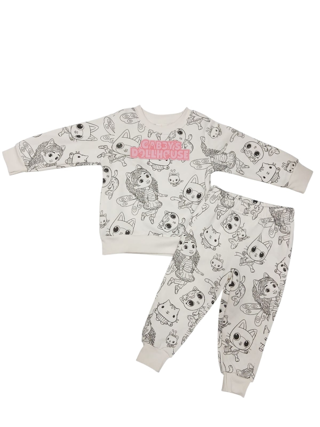 פיג'מה פוטר GOLF בנות 2-10 גבי