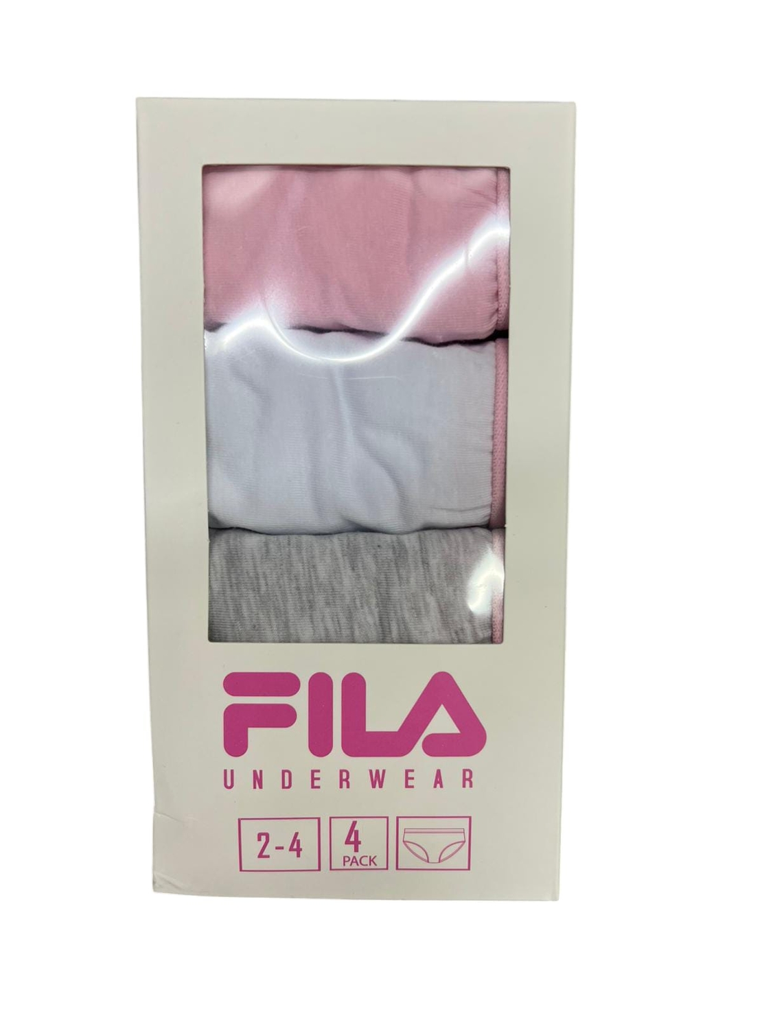 מארז 4 תחתוני בנות FILA