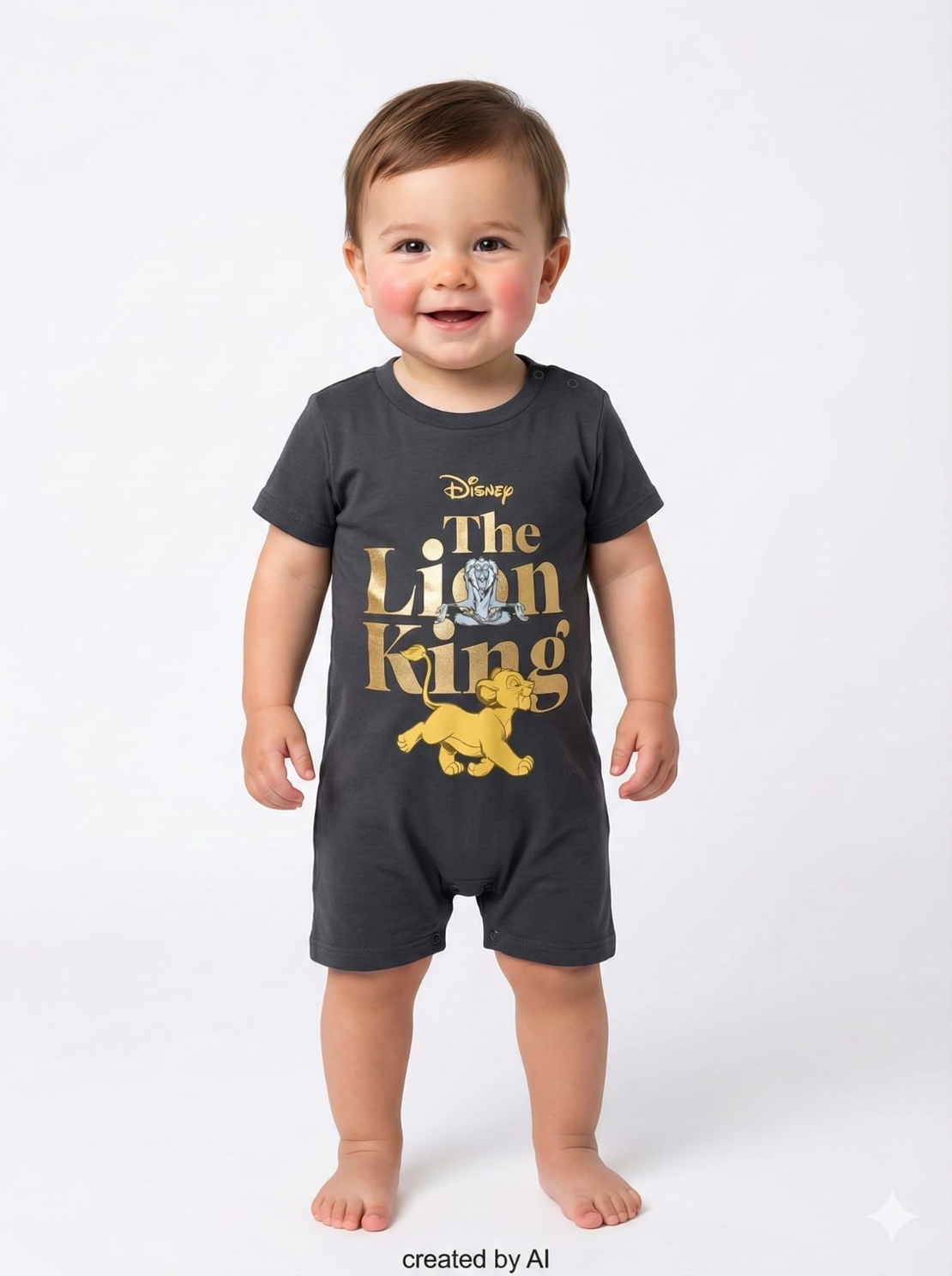 אוברול DELTA קיץ 3-24M תינוקות בנים סימבה