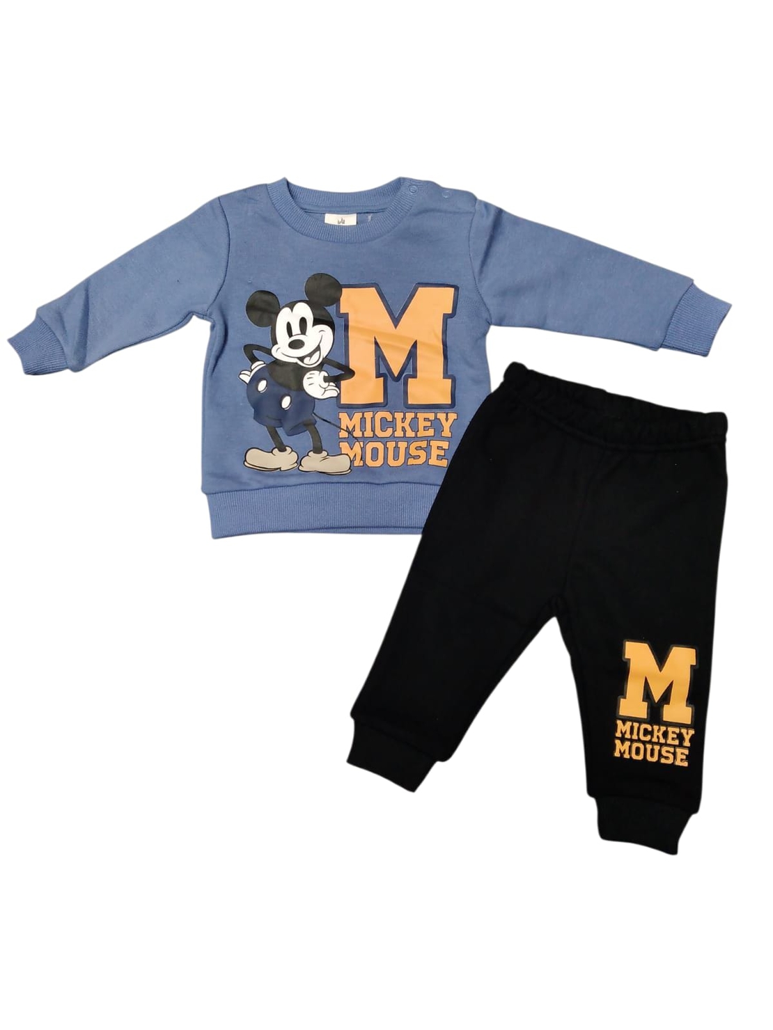 חליפה פוטר DELTA מיקי מאוס כחול 3-24M תינוקות בנים