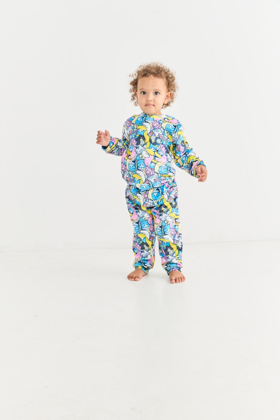 חליפה קטיפה GOLF תינוקות 6-24M בנות דרדסים