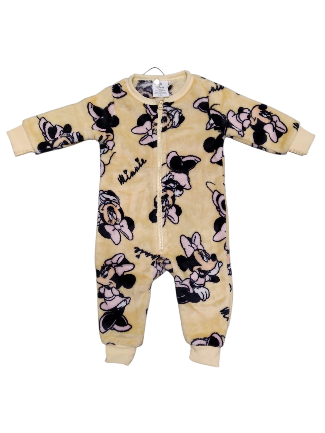 אוברול פלאפי DELTA תינוקות 3-24M מיני מאוס צהוב