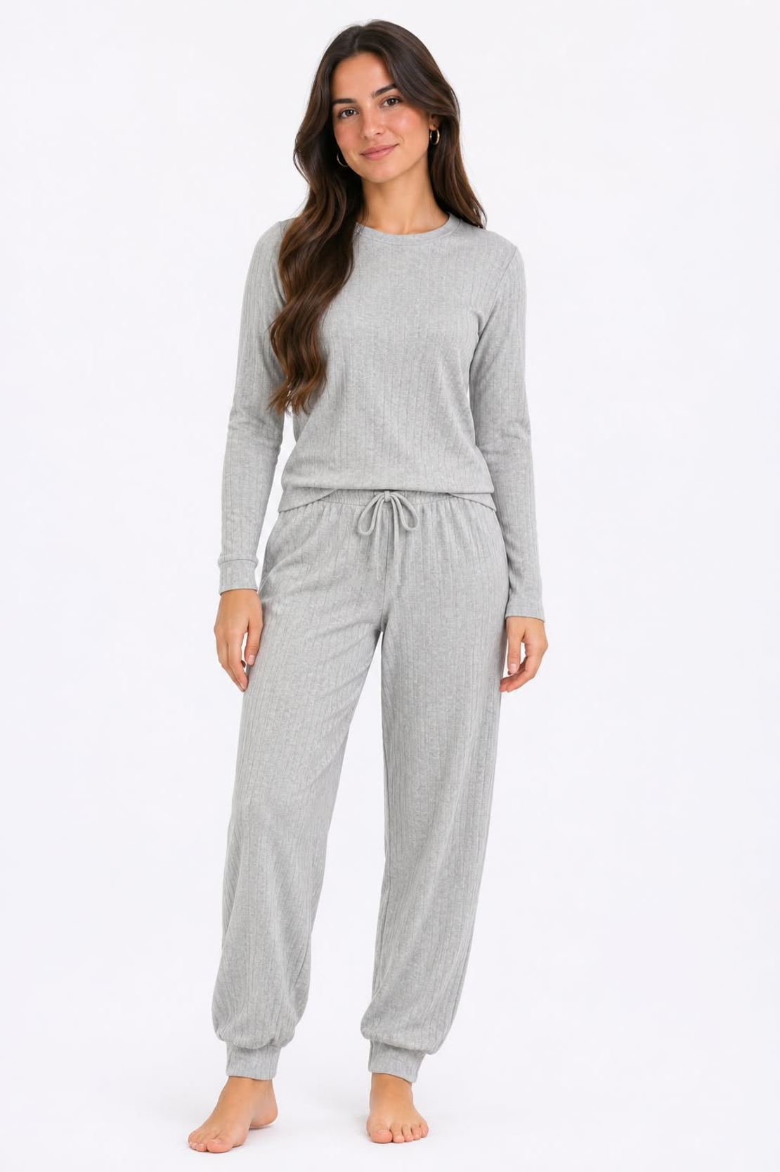 פיג'מה מעבר INTIMA נשים S-XL אפור
