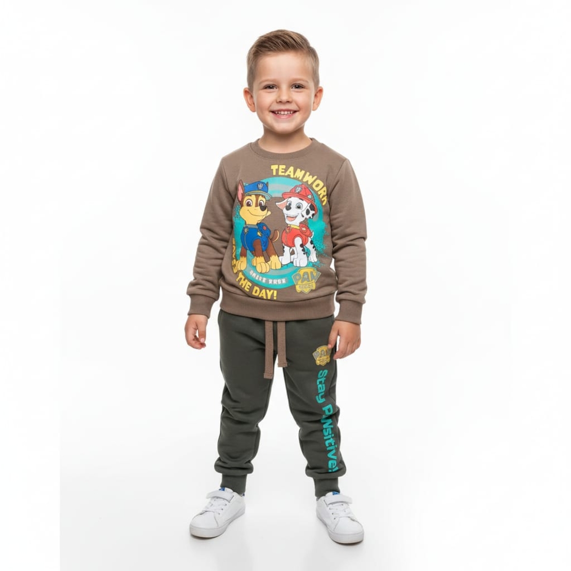 חליפה פוטר בנים 2-8 מפרץ ההרפתקאות (חום)