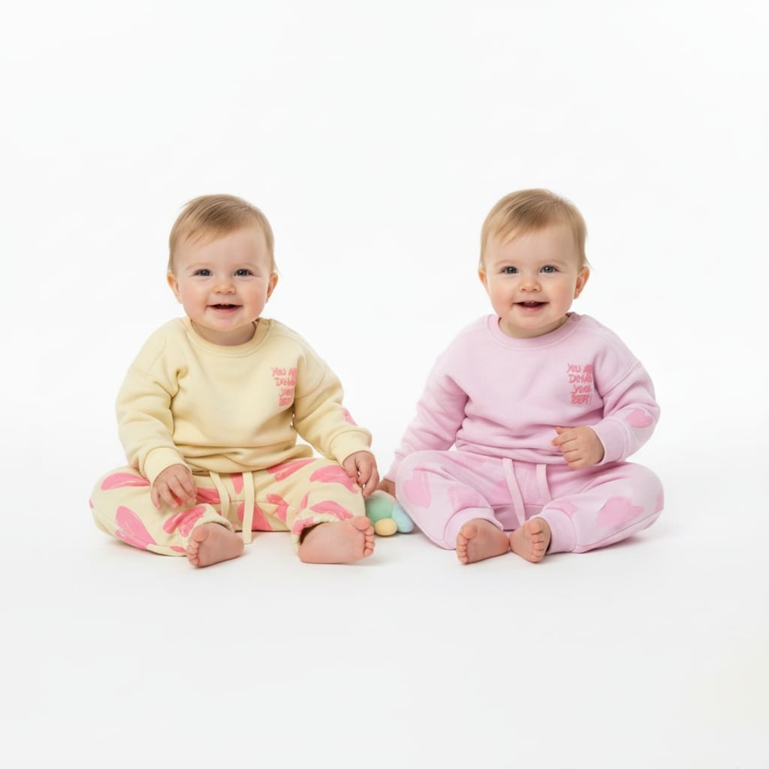 חליפה פוטר מדוגמת 12-24M בנות (כתום/צהוב/ורוד/אופוויט)