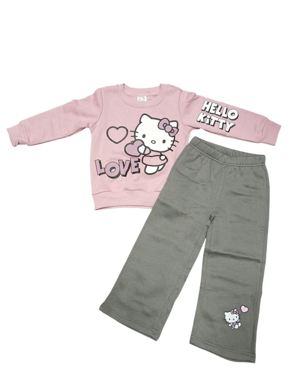 חליפה פוטר GOLF בנות 4-10 קיטי ורוד