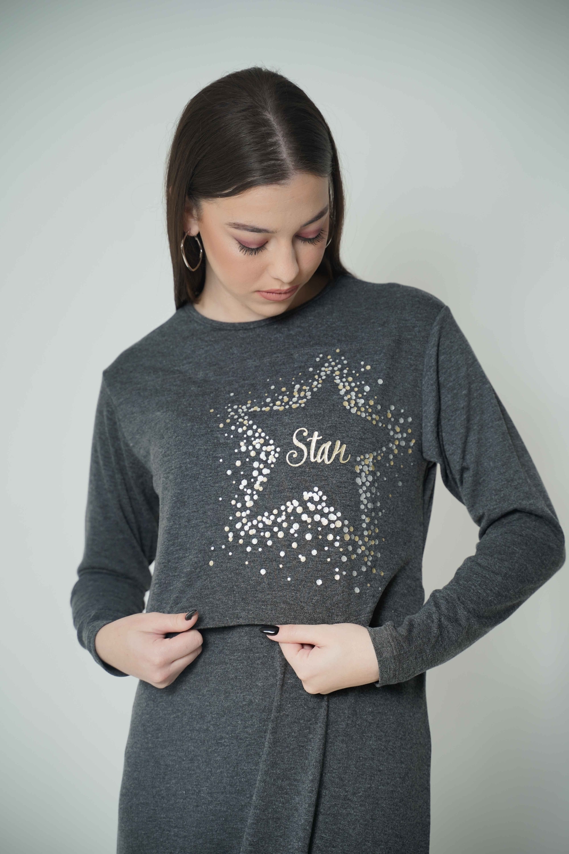 STAR//אפור מרינגו