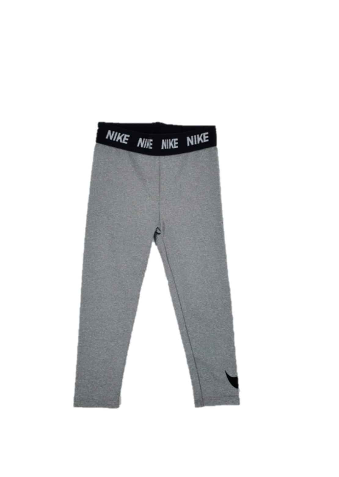 טייץ nike ארוך אפור דרייפיט כיתוב just do it בגומי סימון בתחתית