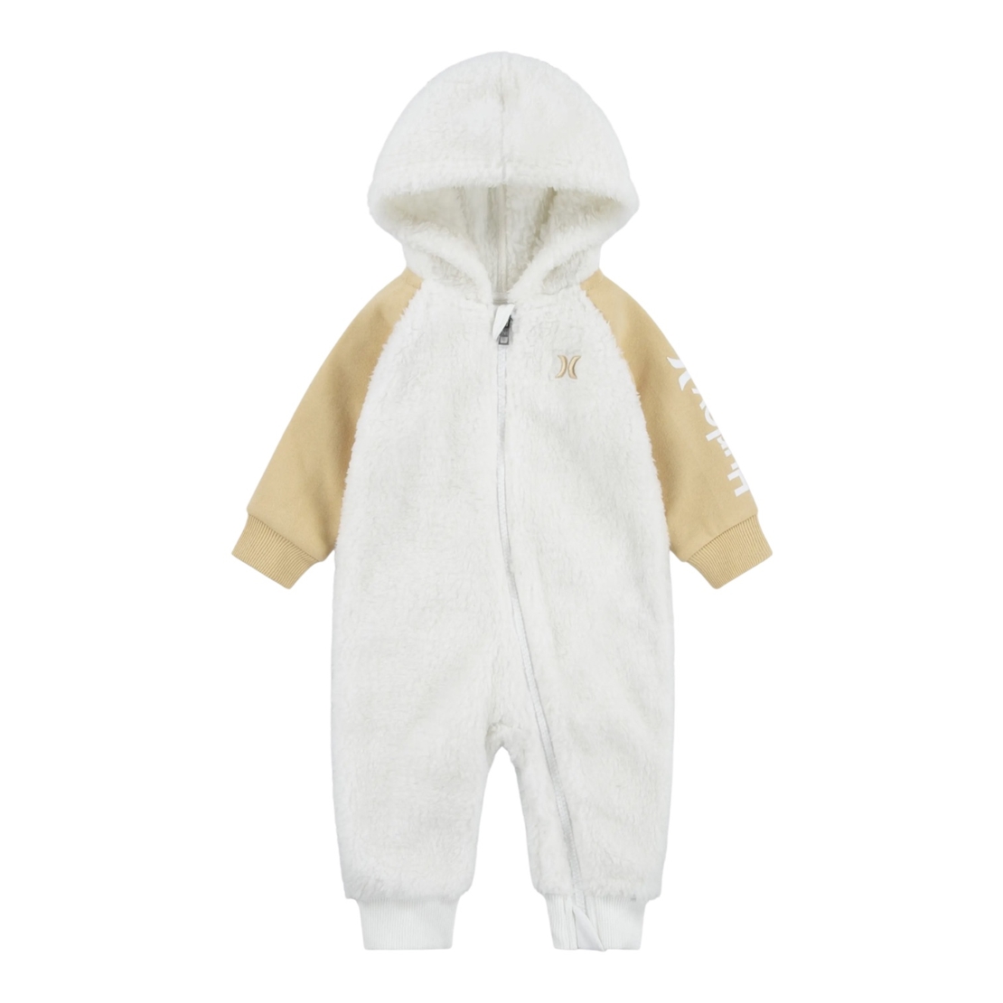 אוברול קפוצון HURLEY בז'