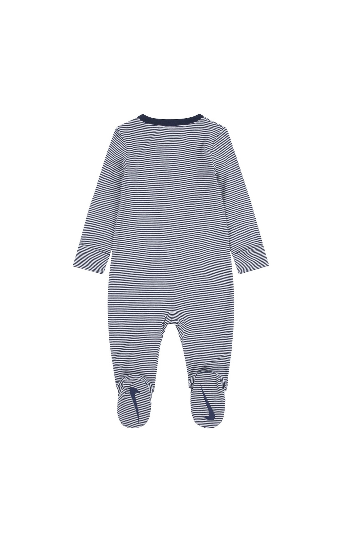 אוברול NIKE קליל ודק מבד ויסקוזה כחול לבן ארוך פסים