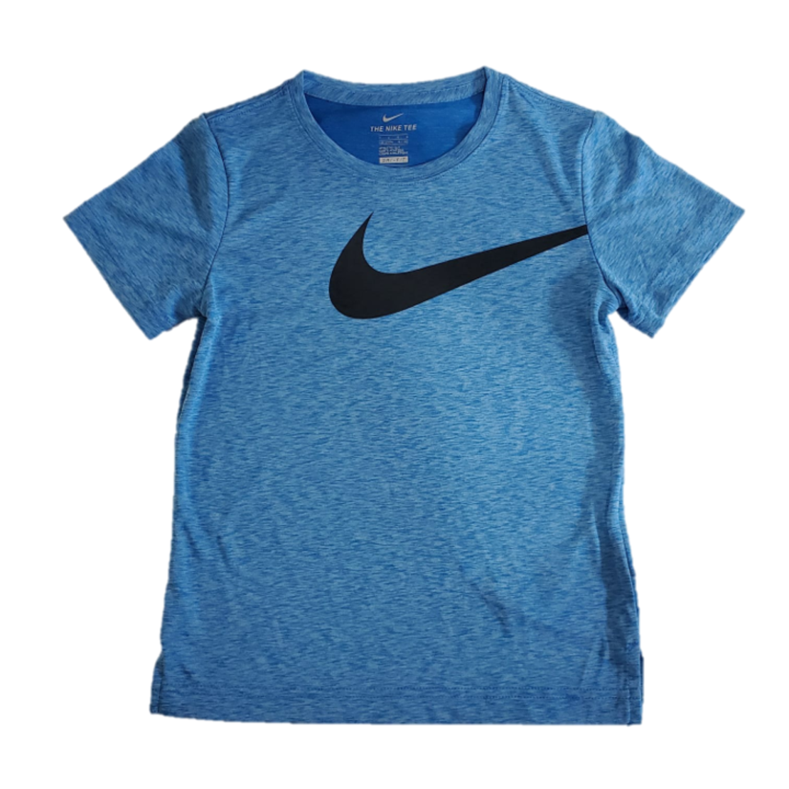 חולצת NIKE דרייפיט תכלת סימון וי בכחול