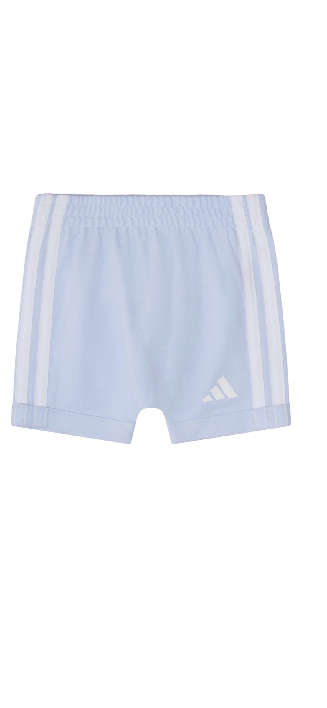 חליפת מכנס ADIDAS תכלת קצרה בגד גוף מכנס חיתול