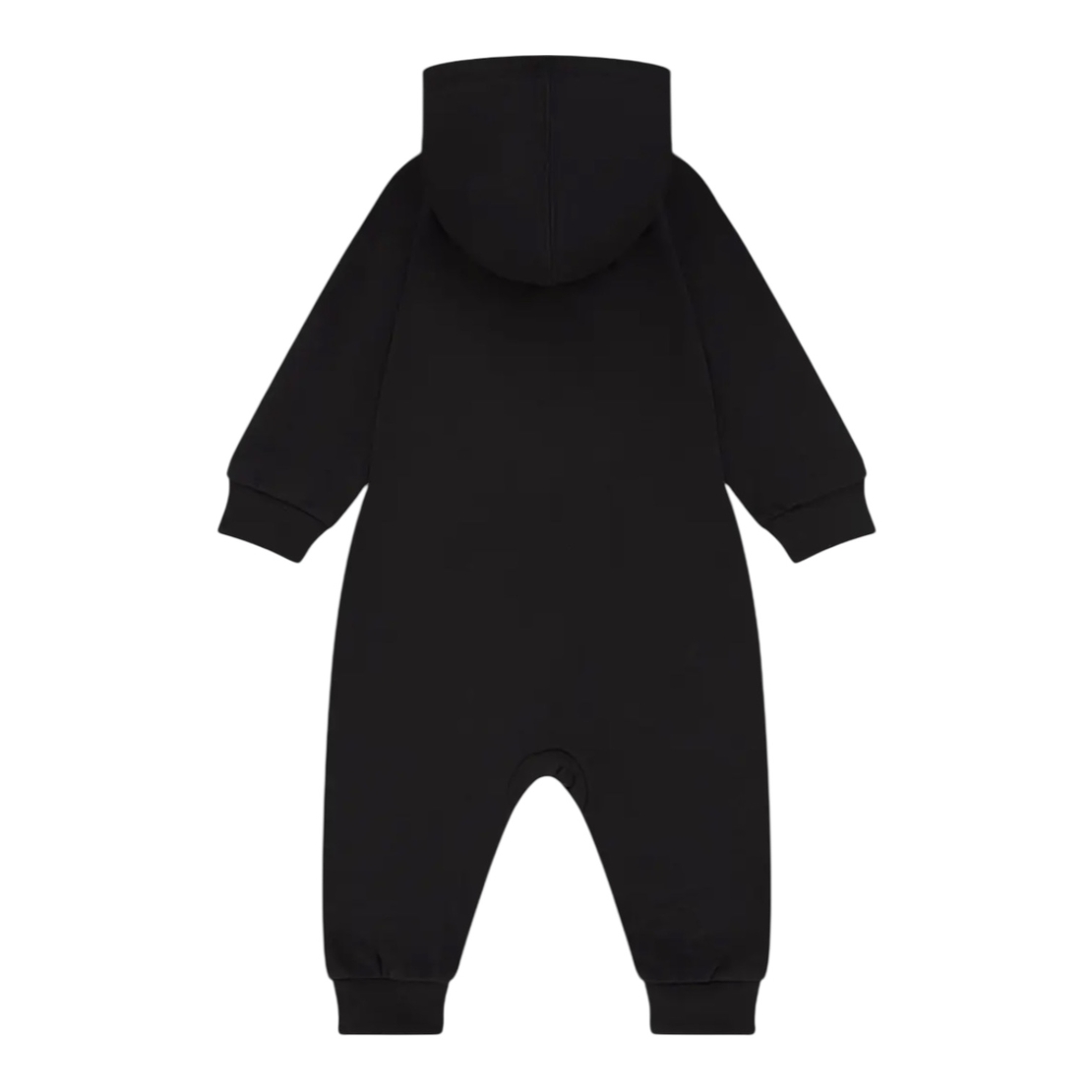 אוברול NIKE קפוצ'ון שחור כיתוב לוגו בחזה לאורכו