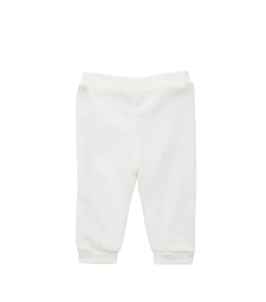 חליפת מכנס juicy couture קפוצ'ון לבן פסים בזהב