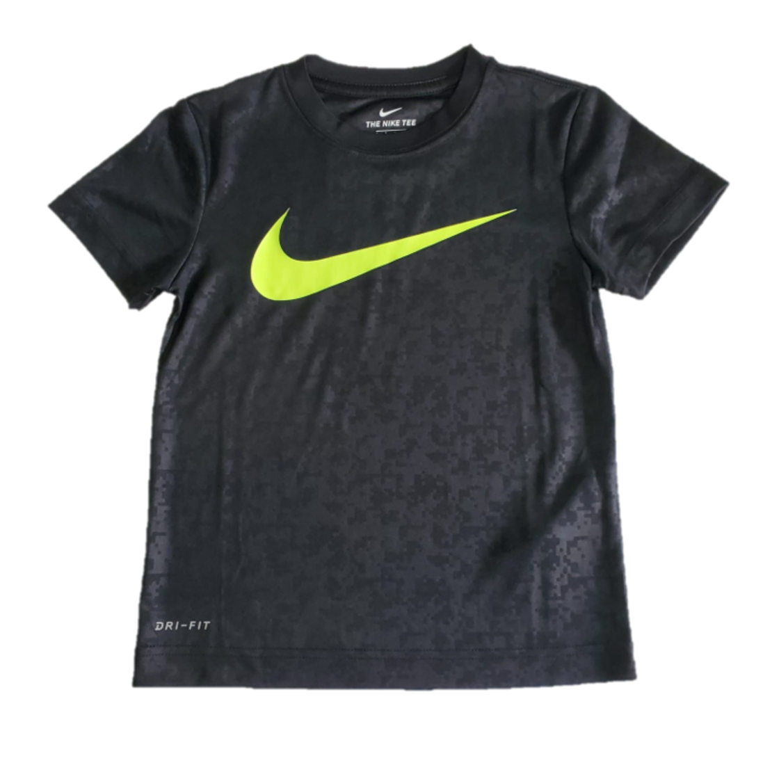 חולצת NIKE דרייפיט שחורה סימון וי בזוהר