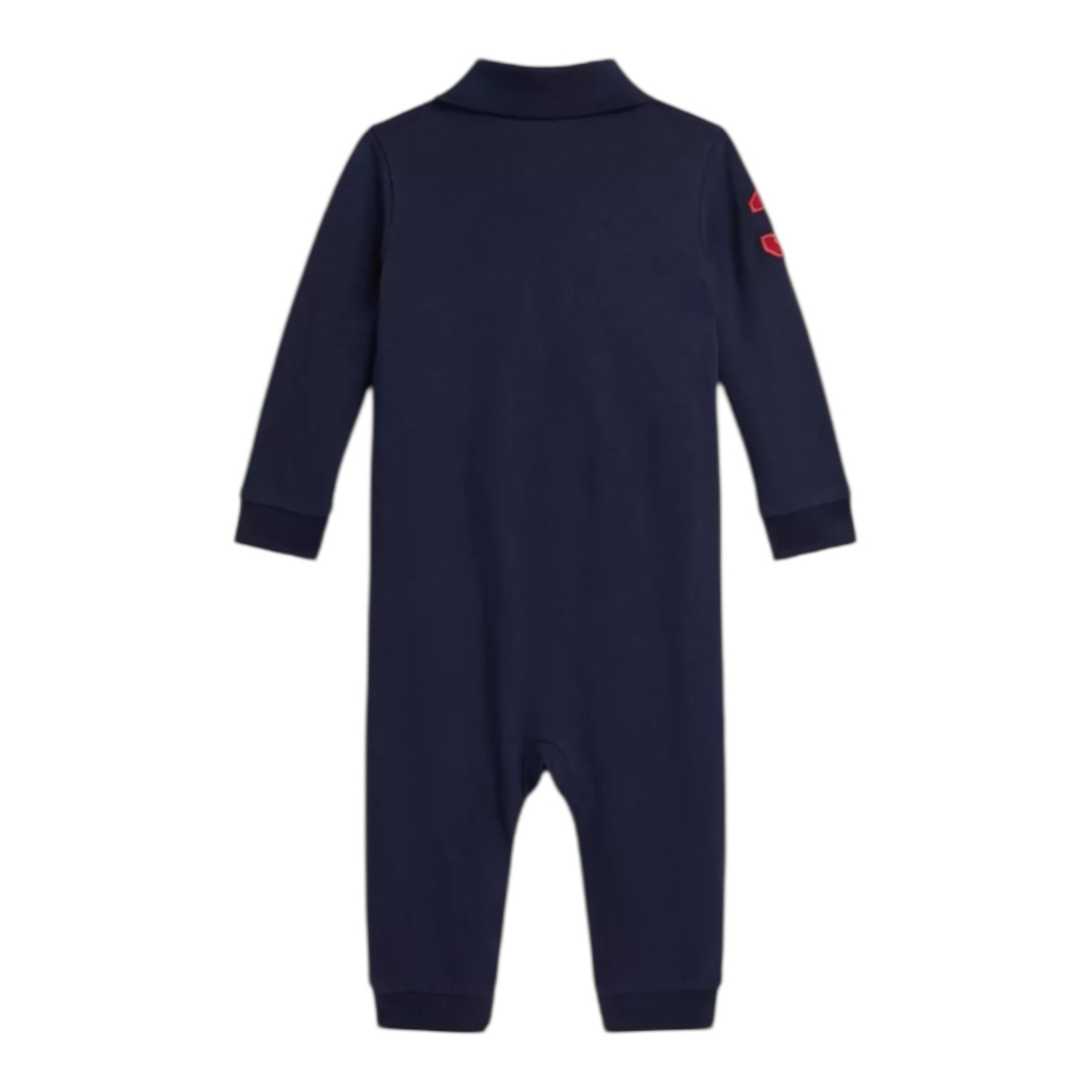 אוברול POLO RALPH LAUREN כחול כהה לוגו באדום