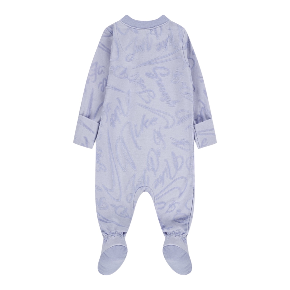 אוברול NIKE סגול בהיר שרוולים ארוכים הדפסי לוגו בסגול לאורכו