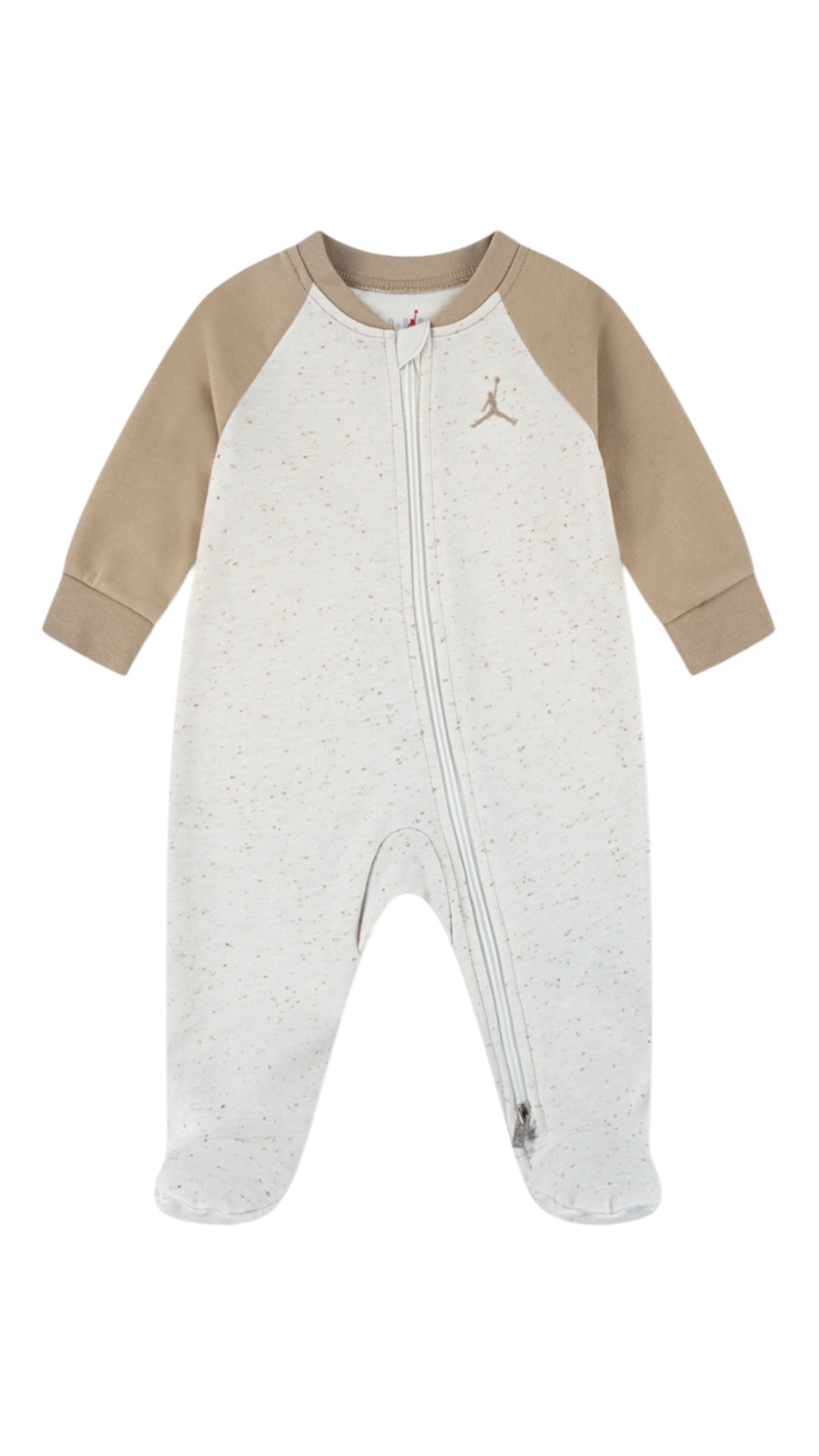 אוברול JORDAN שמנת חום בהיר NB