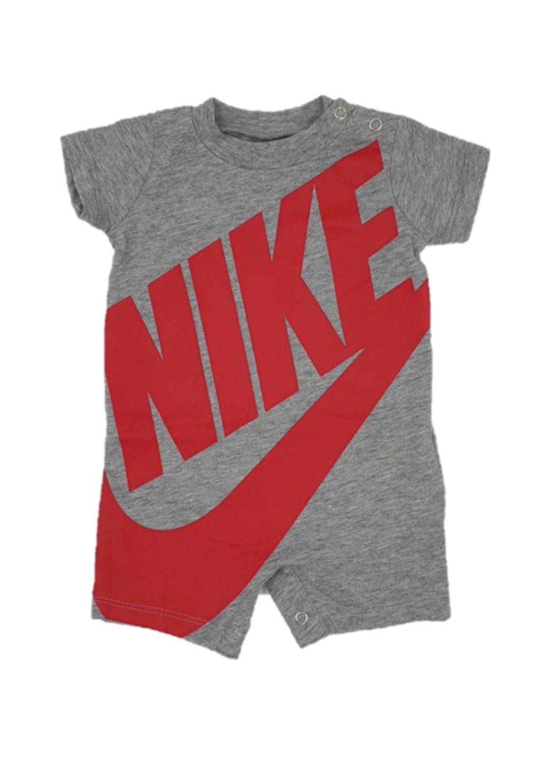 אוברול NIKE בייבי אפור לוגו אדום