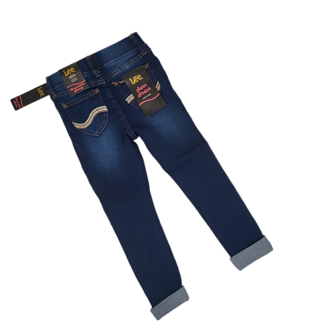 ג'ינס LEE ארוך כחול