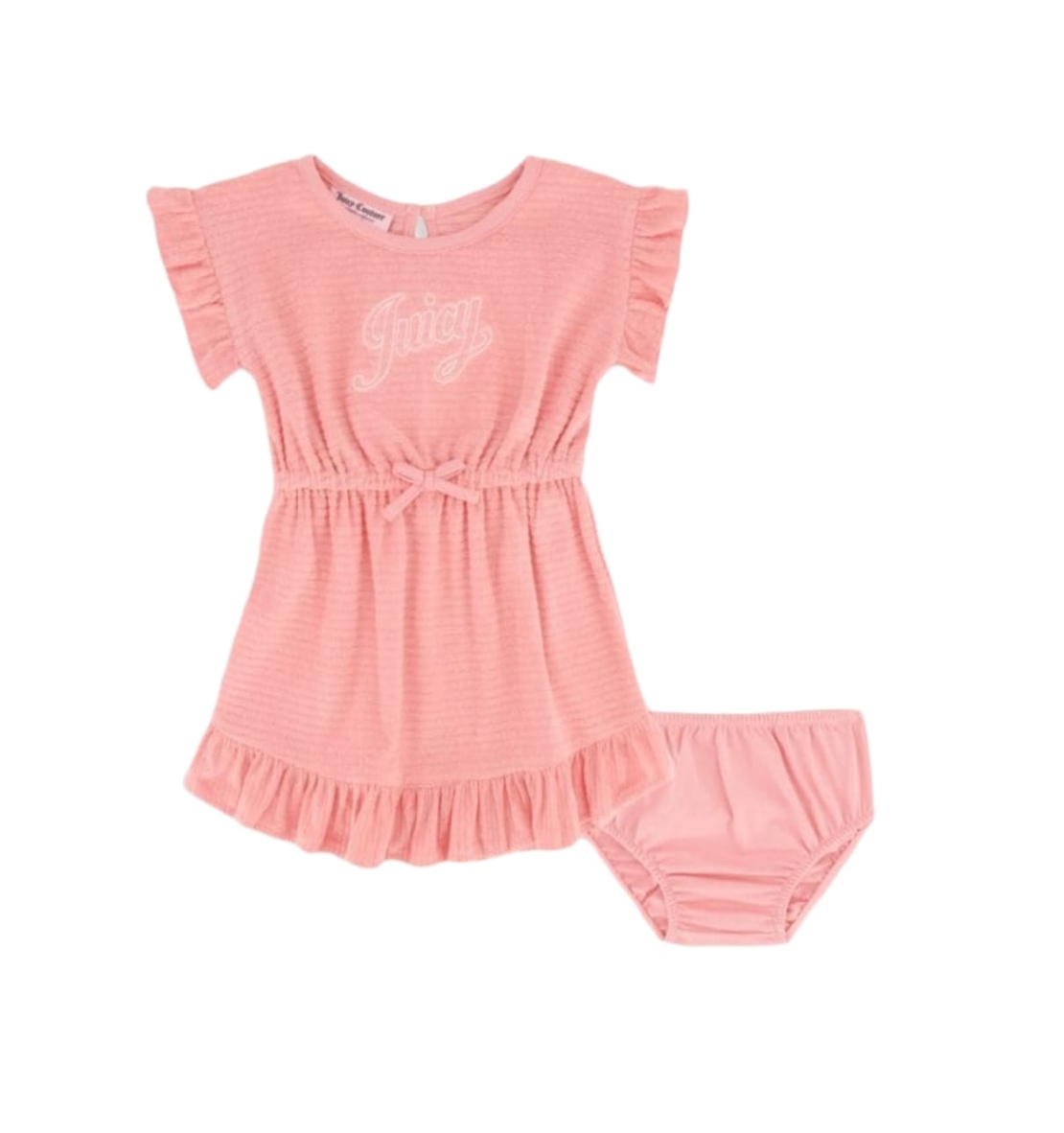 סט שמלה juicy couture שני חלקים ורוד עתיק כולל תחתון