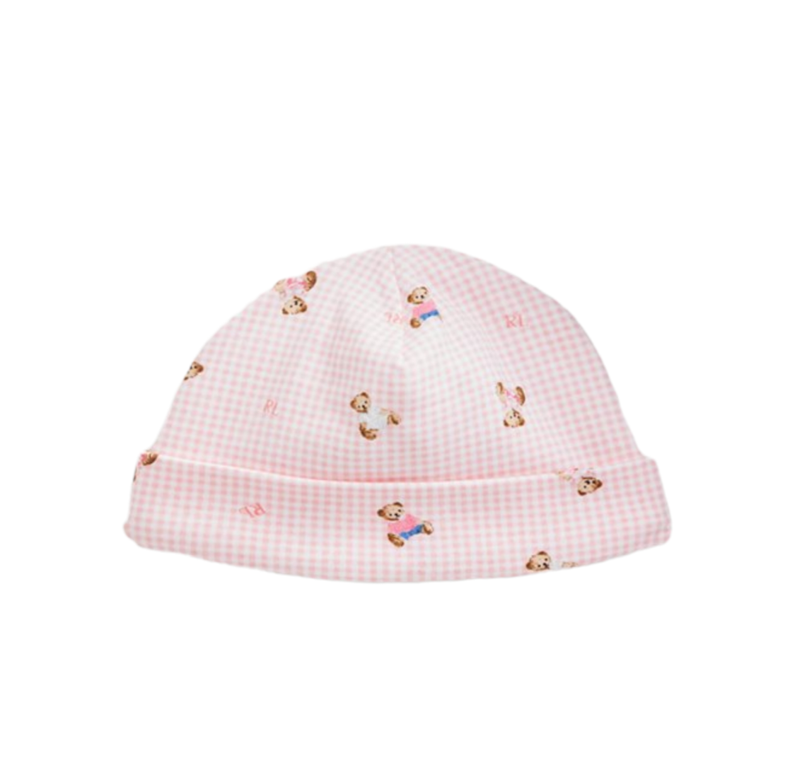 כובע לתינוק/ת Ralph lauren דובי ורוד בייבי