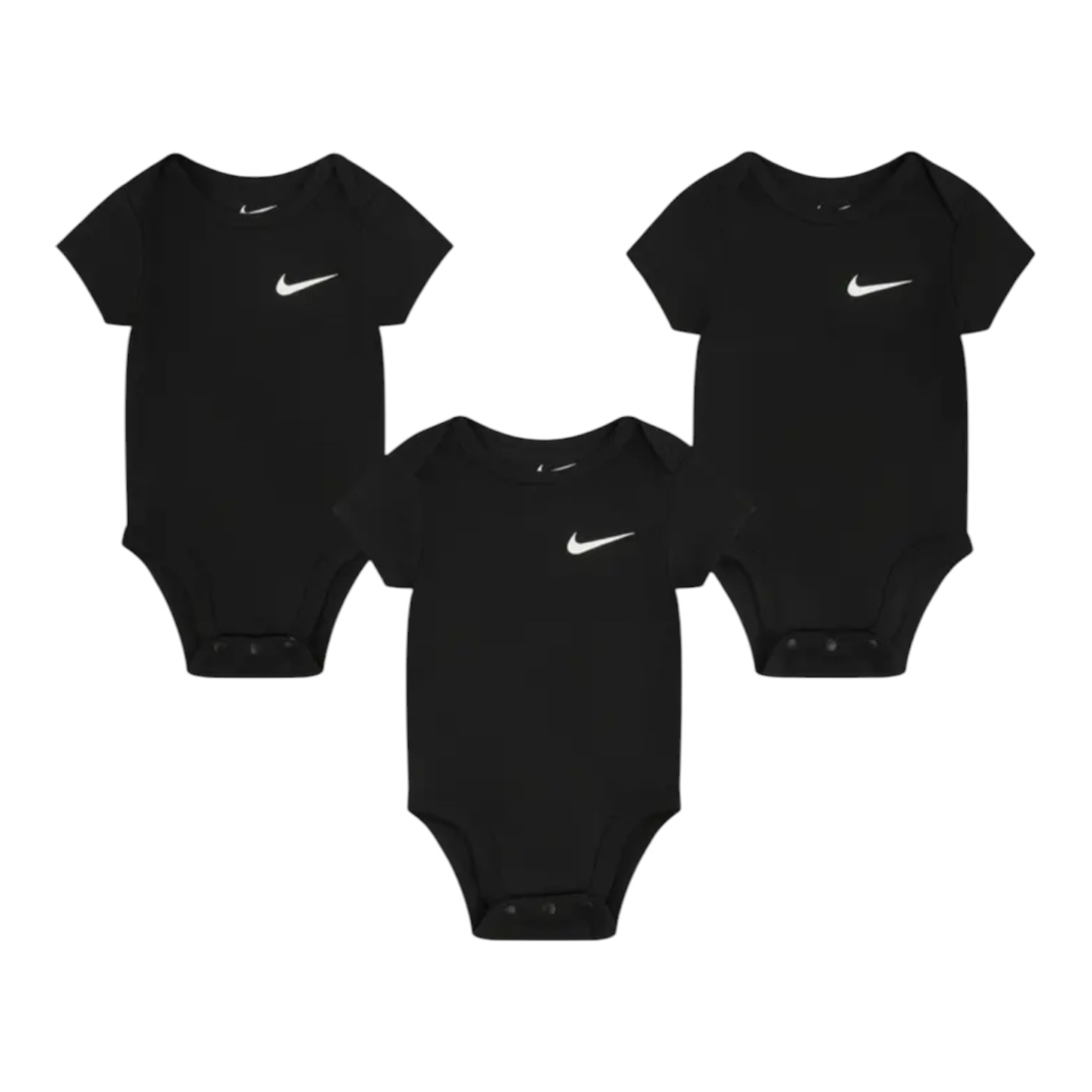 מארז 3 בגדי גוף NIKE שרוול קצר שחור