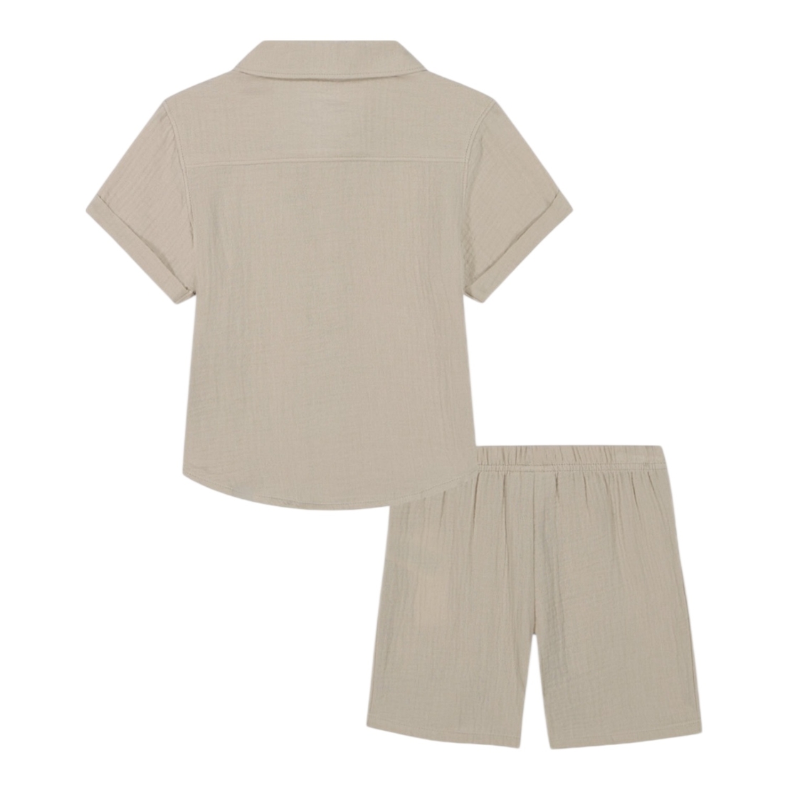 חליפת מכנס CALVIN KLEIN כפתורים בז'