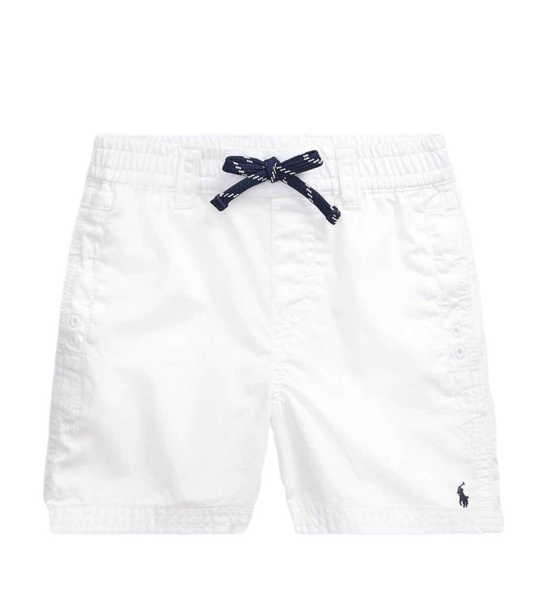 מכנס Ralph Lauren בייבי קלאסי לבן עם שרוך