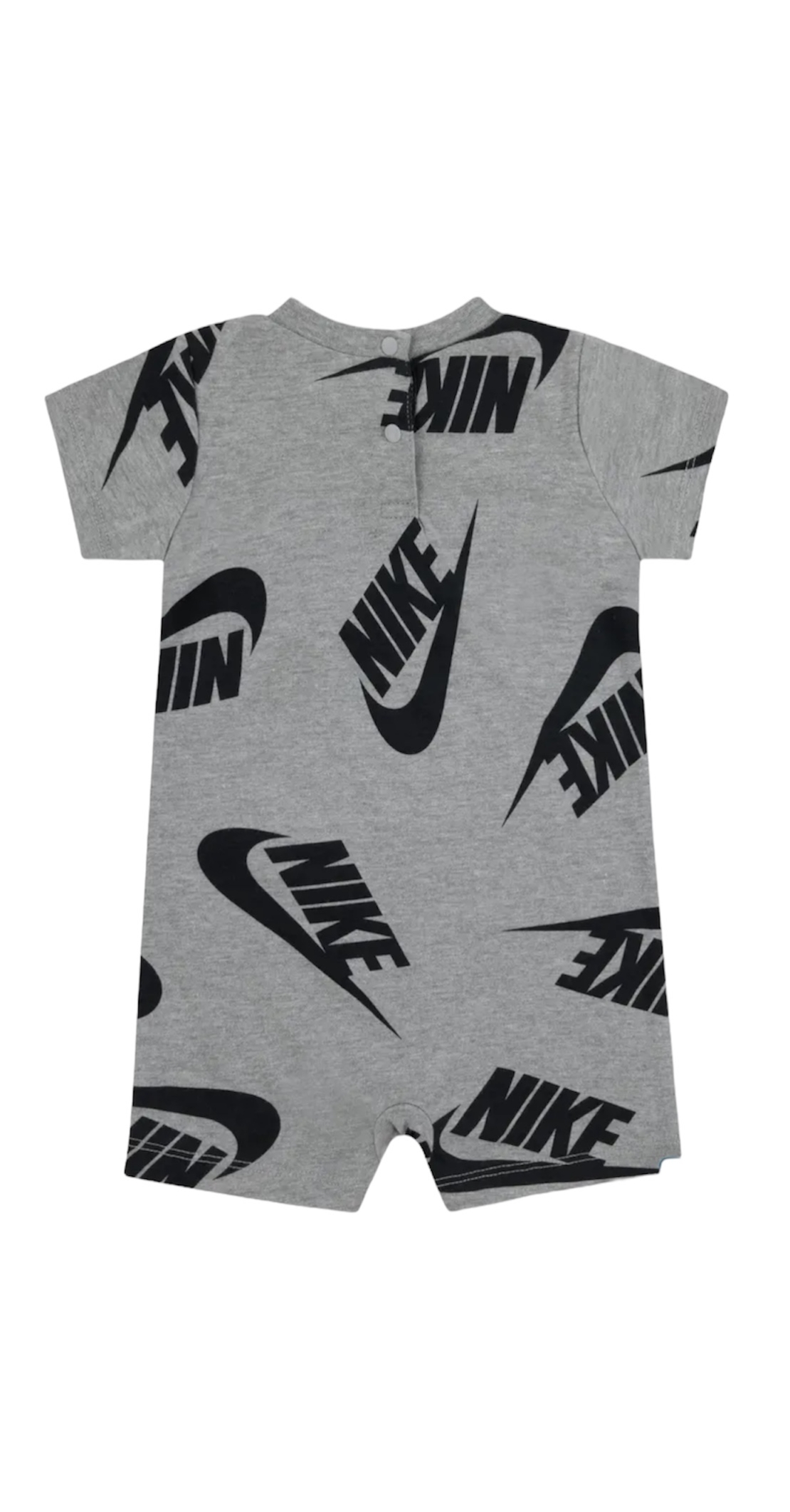 אוברול Nike בייבי אפור לוגו לאורכו שרוול קצר
