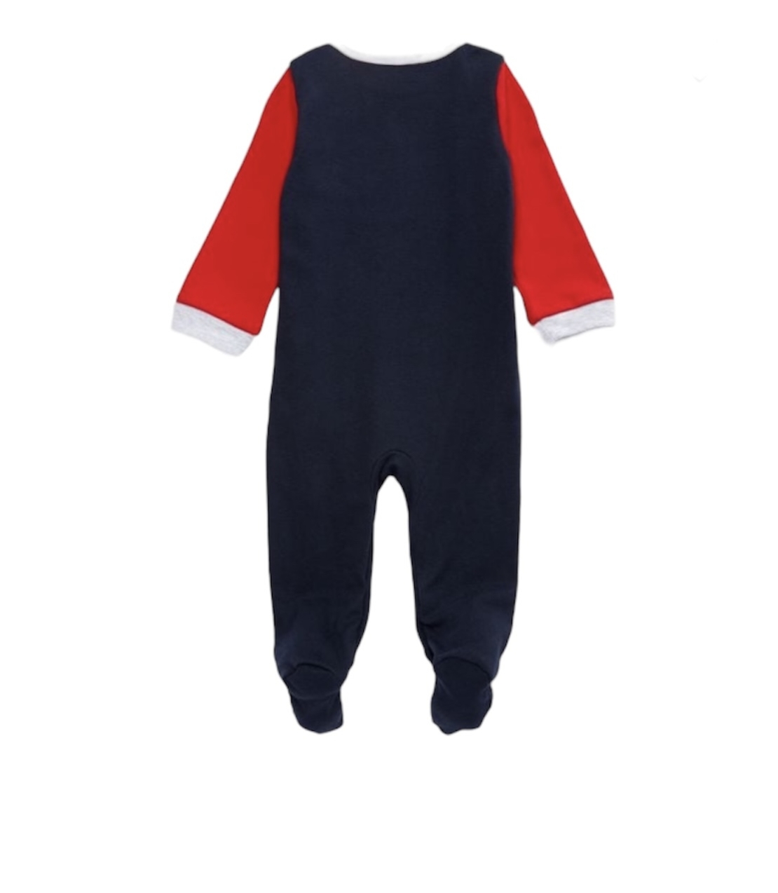 אוברול Tommy Hilfiger בייבי כחול אדום שרוול ארוך