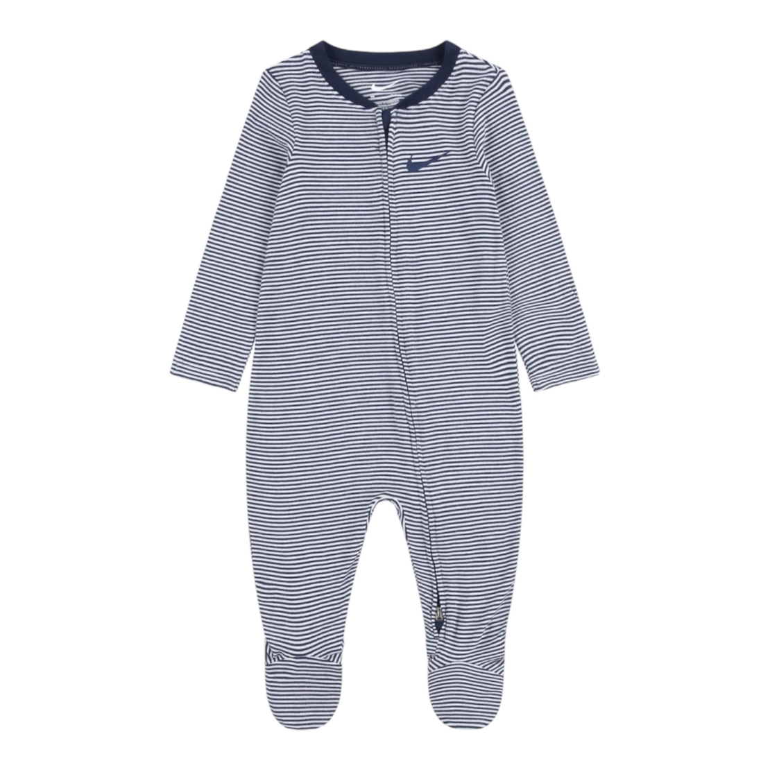 אוברול NIKE קליל ודק מבד ויסקוזה כחול לבן ארוך פסים