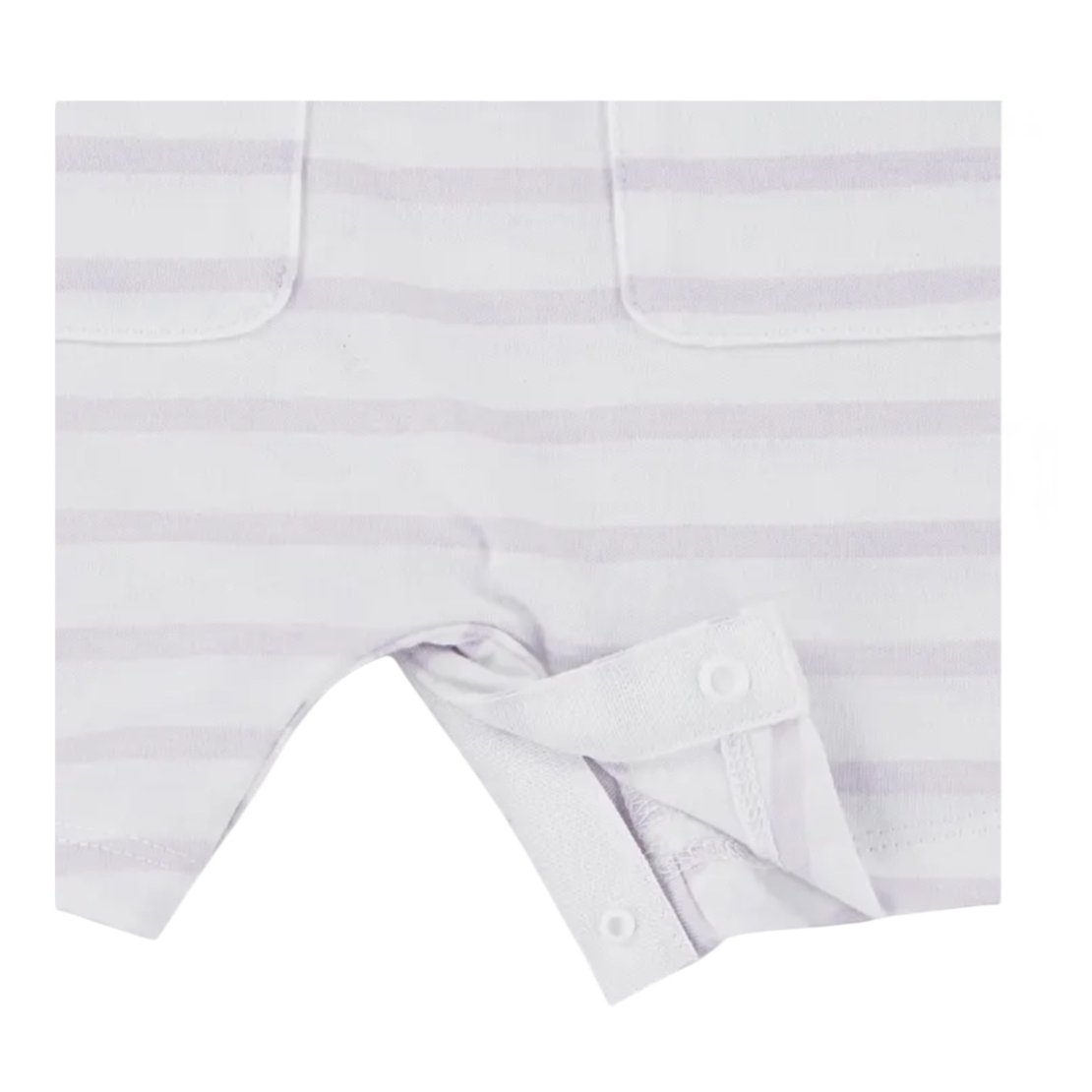 מארז זוג אוברולים NIKE סגול ולבן פסים גופייה קצר וגופייה ארוך NB