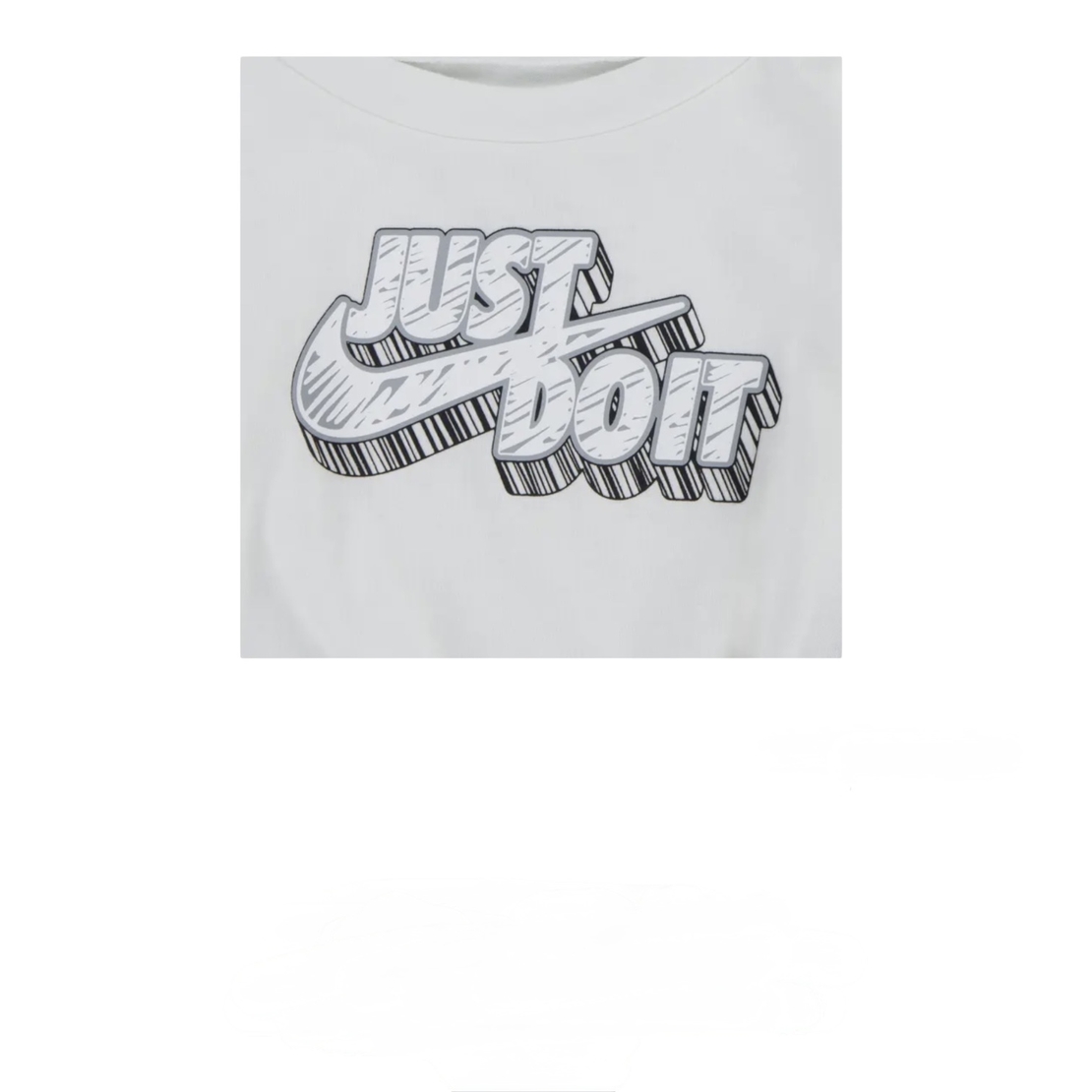 חליפת מכנס NIKE חולצת קשירה שחור לבן