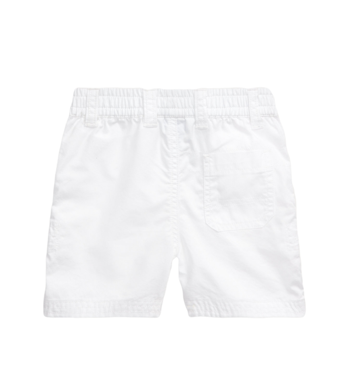 מכנס Ralph Lauren בייבי קלאסי לבן עם שרוך
