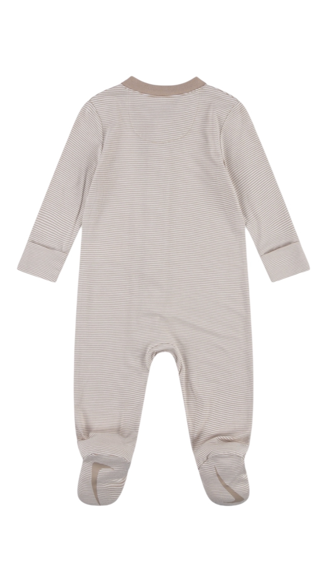 אוברול NIKE בז' פסים קליל ודק מבד ויסקוזה