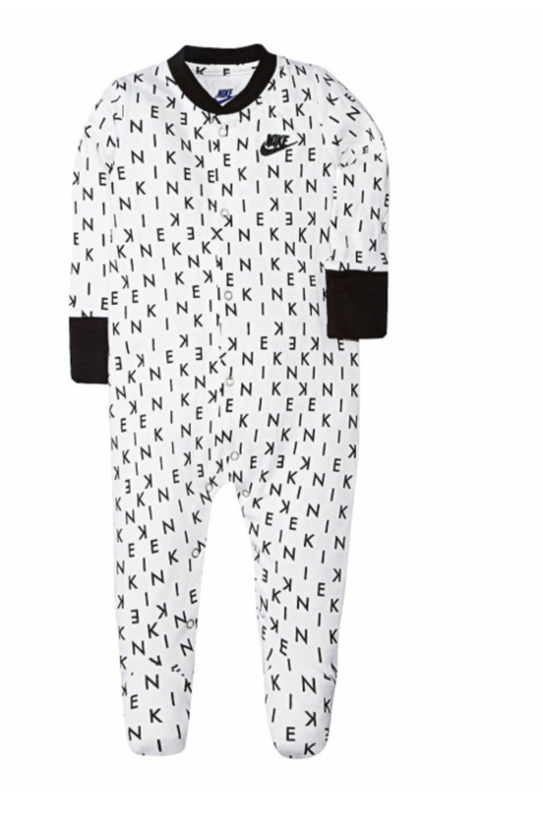 אוברול NIKE לוגו תלת מימד של נייק לבן שחור