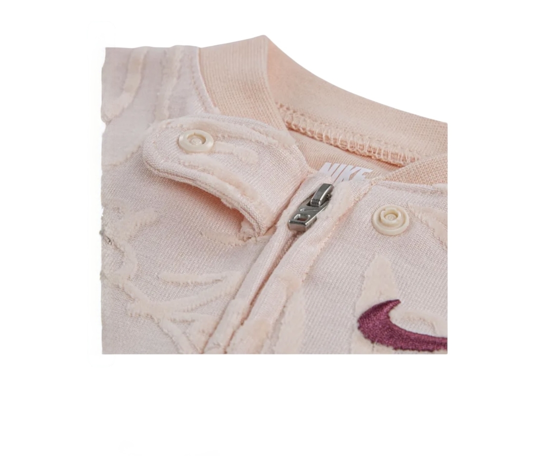 אוברול NIKE אפרסק ורוד גימורי קטיפה