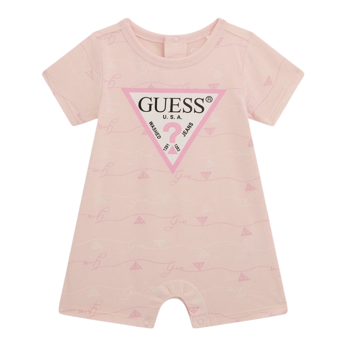 אוברול GUESS ורוד בייבי