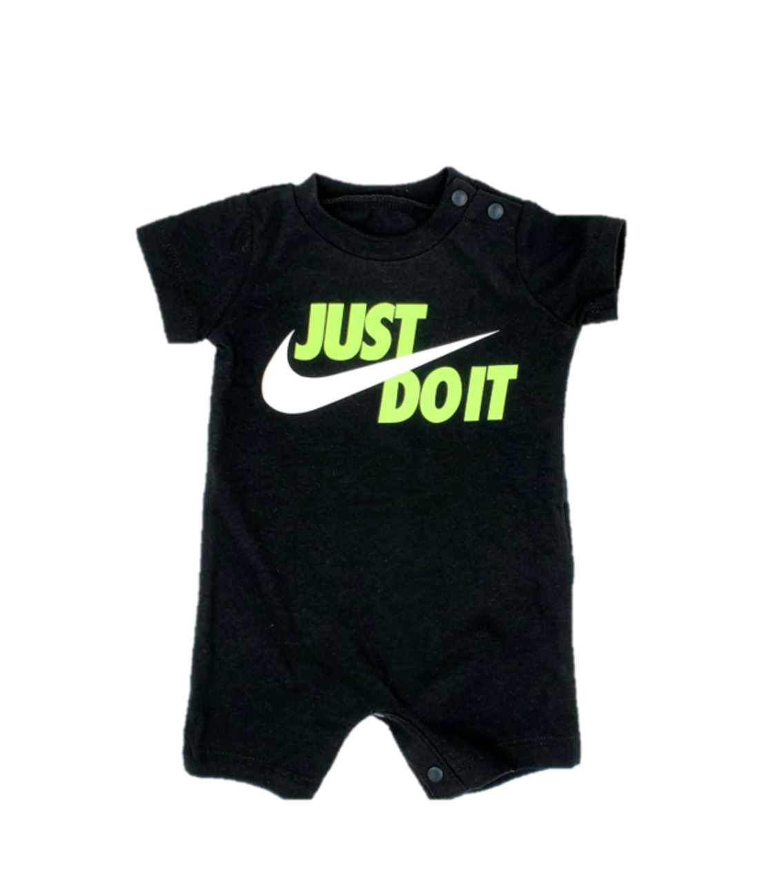 אוברול NIKE שחור כיתוב JUST DO IT בזוהר