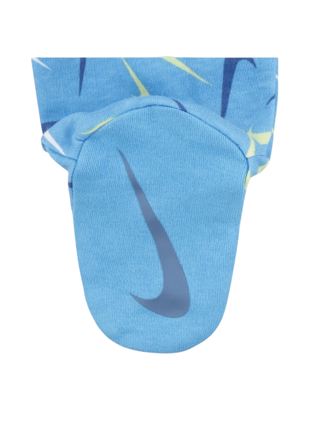 אוברול NIKE בייבי תכלת הדפסי לוגו לאורכו שרוולים ארוכים