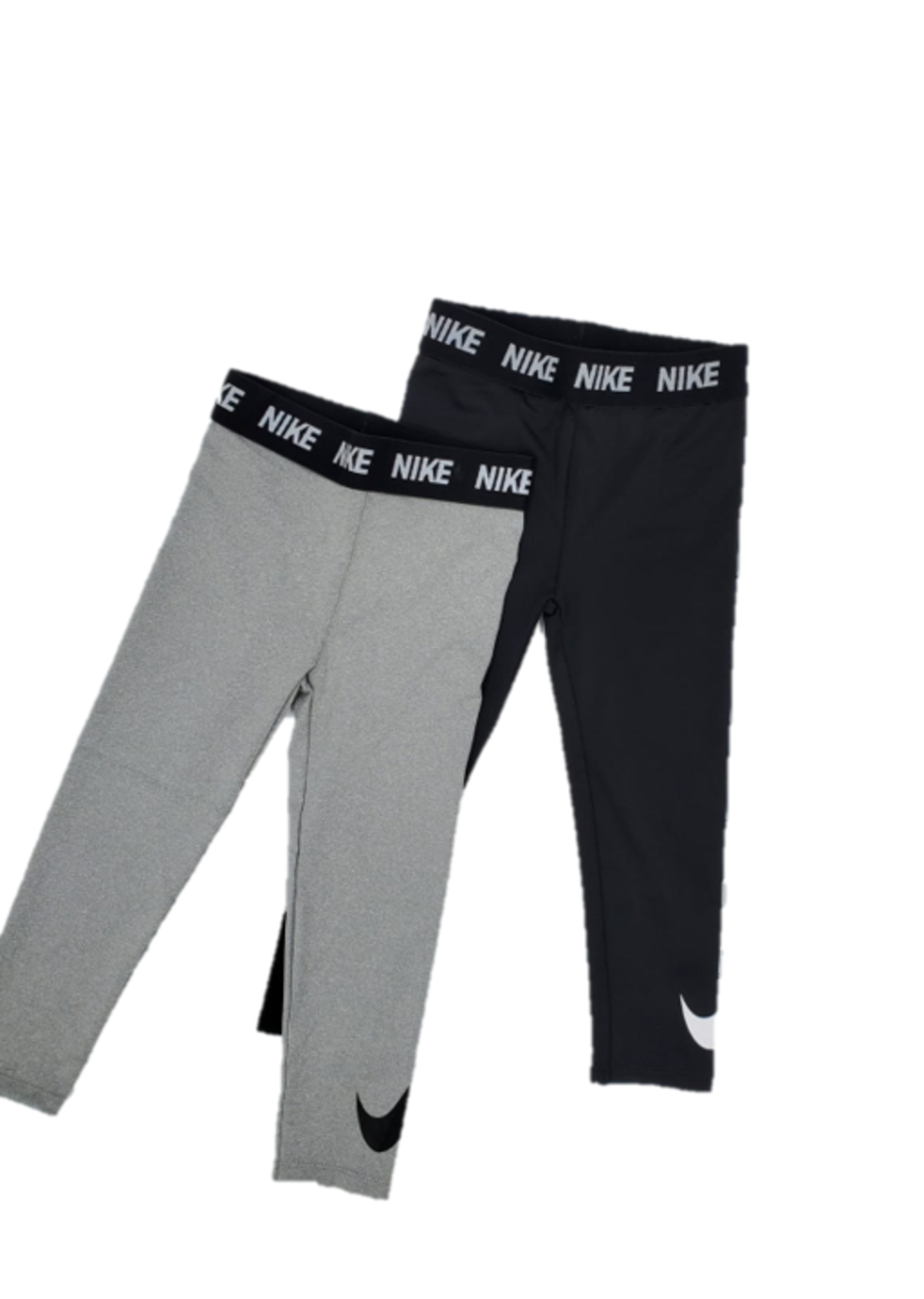 טייץ nike ארוך אפור דרייפיט כיתוב just do it בגומי סימון בתחתית