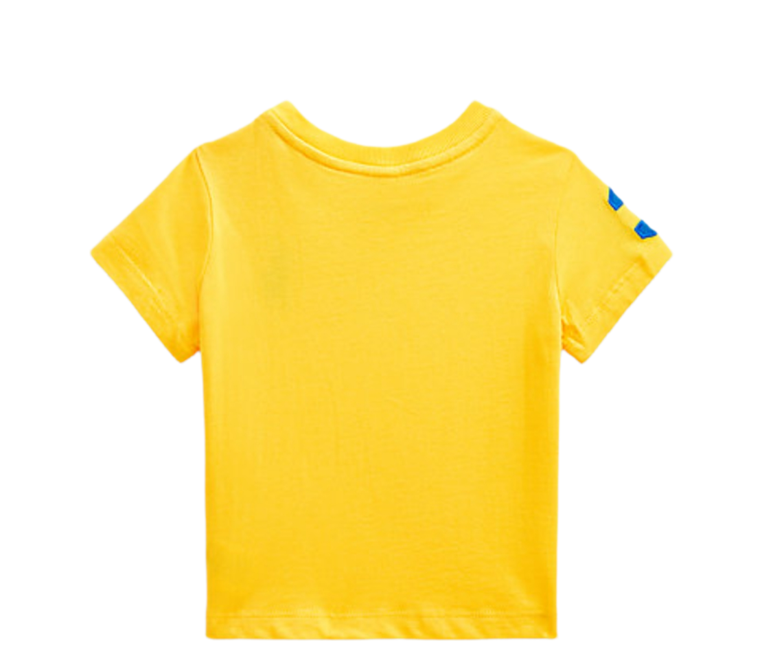 חולצת Ralph lauren בייבי ספורטיבי פוני גדול צהוב