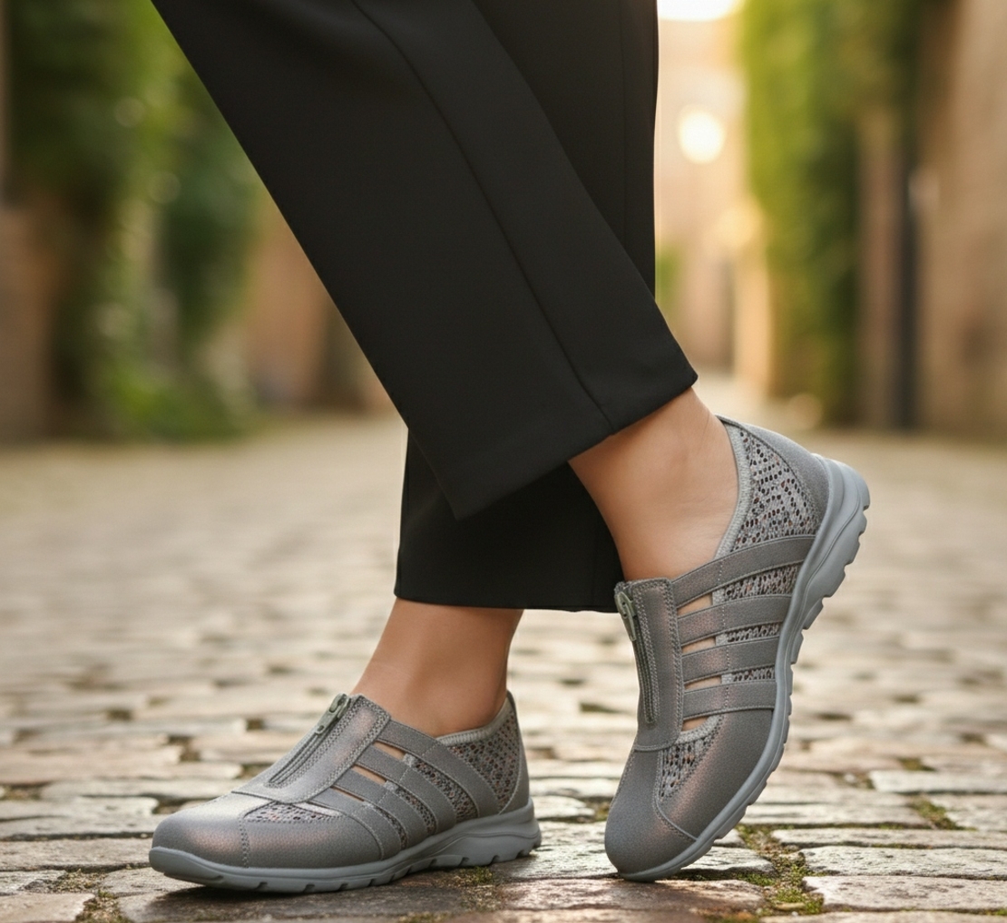 American Flex סניקרס נוחות עמית משולב פתחים 03