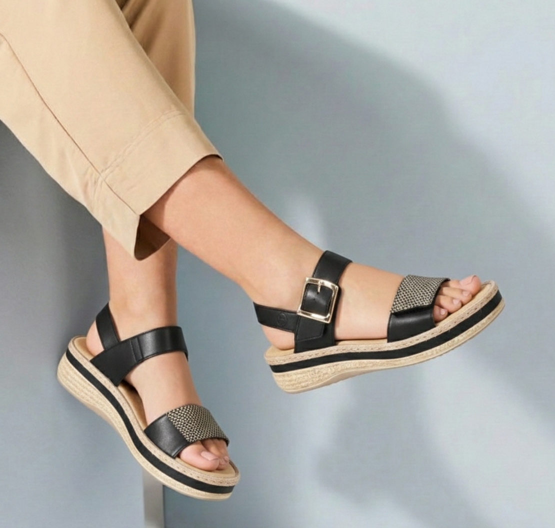 סנדל ריקר לנשים Rieker דגם 47156-91 - Copy 0