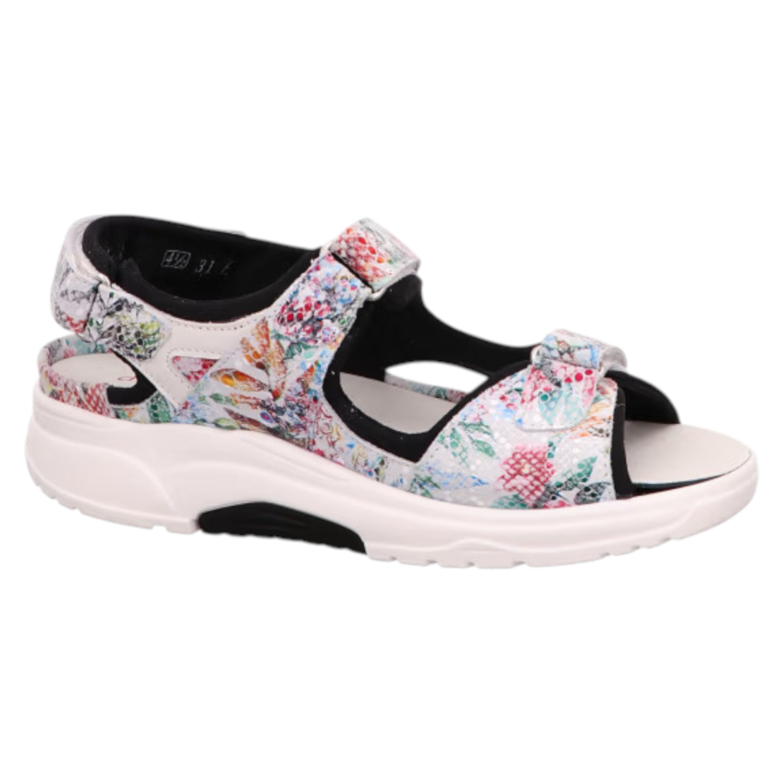 WALDLAUFER סנדל דינמיק אורטופדי 707002 פירחוני