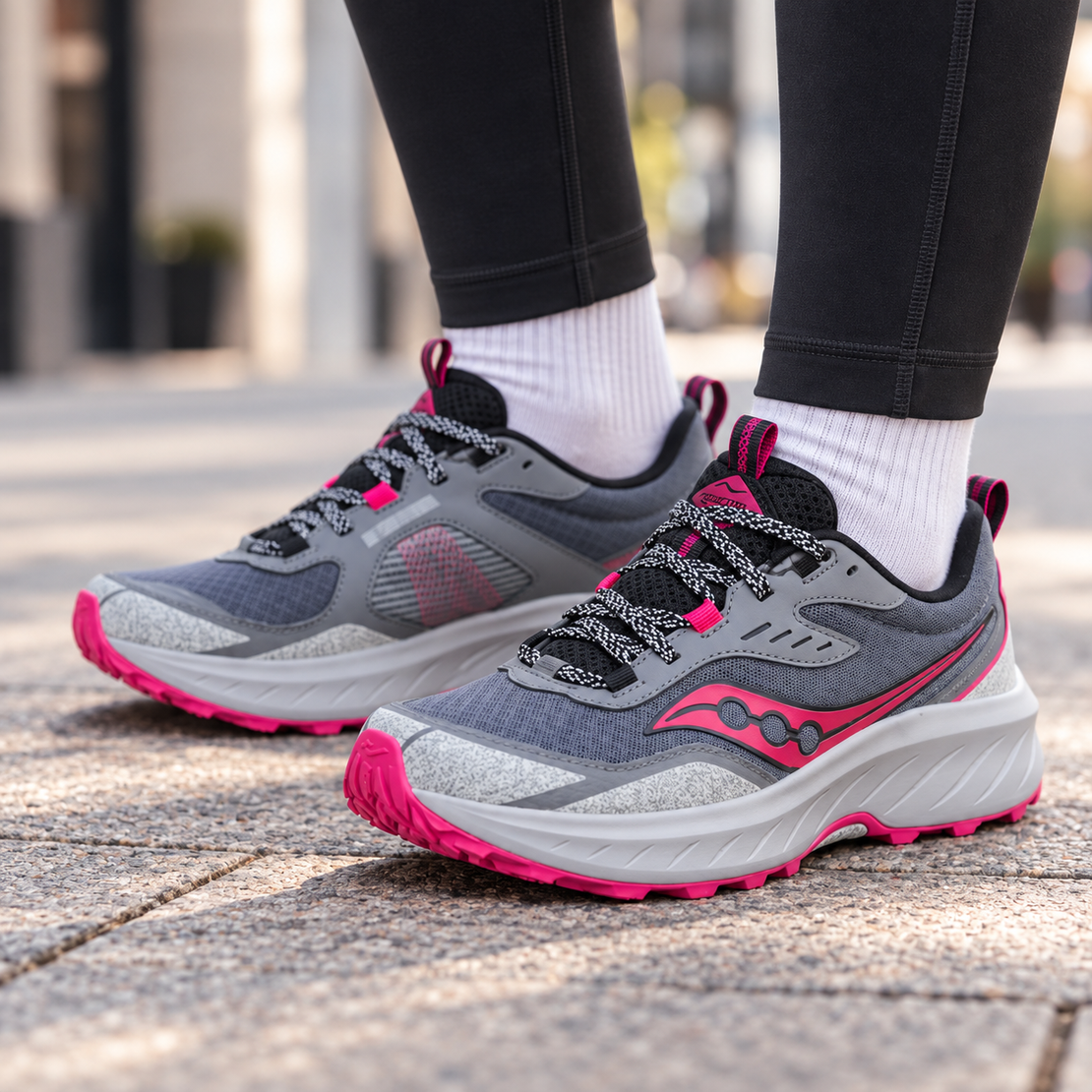 נעלי ריצת שטח והליכה לנשים Saucony Excursion TR18 - ריכוך VERSARUN