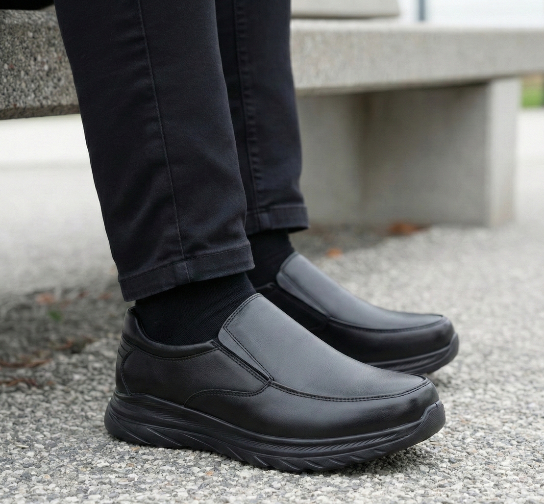 נעלי נוחות סירה אורטופדיות מעור FRANCO BANE 5513